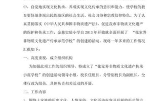 非物质文化遗产工作总结（非物质文化遗产工作总结汇报）