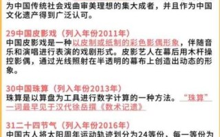 国家及非物质文化遗产（国家及非物质文化遗产目录到底有多少项）
