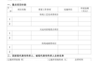 非物质文化遗产支持资金（非遗支持资金申请攻略）