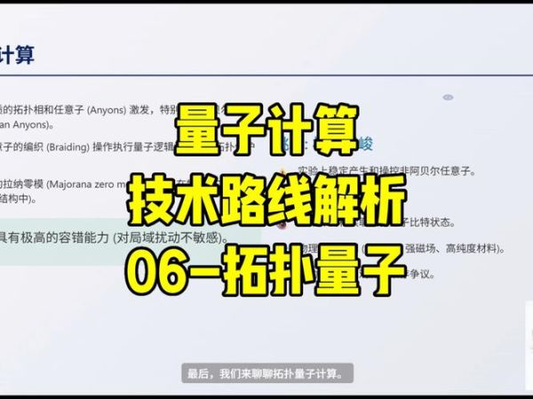 量子计算测控技术(量子计算测控技术入门指南)-第3张图片-八三百科 量子计算测控技术(量子计算测控技术入门指南)-第3张图片-八三百科