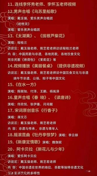 非物质文化遗产表演(非遗表演节目单有哪些)-第3张图片-八三百科 非物质文化遗产表演(非遗表演节目单有哪些)-第3张图片-八三百科