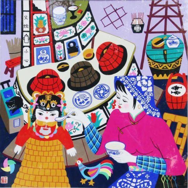 张家港非物质文化遗产画(张家港非遗农民画怎么入门)-第3张图片-八三百科 张家港非物质文化遗产画(张家港非遗农民画怎么入门)-第3张图片-八三百科