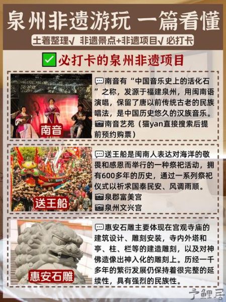 泉州非物质文化遗产概况(泉州非遗有哪些最火项目)-第1张图片-八三百科 泉州非物质文化遗产概况(泉州非遗有哪些最火项目)-第1张图片-八三百科