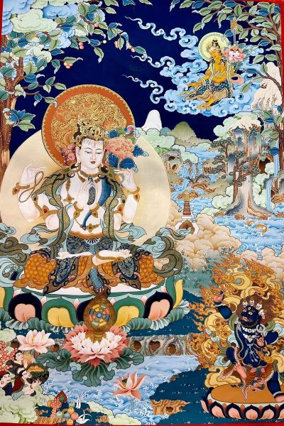 非物质文化遗产唐卡-第1张图片-八三百科 非物质文化遗产唐卡-第1张图片-八三百科