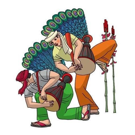 傣族非物质文化遗产男舞（傣族男子象脚鼓舞怎么入门？）-第2张图片-八三百科