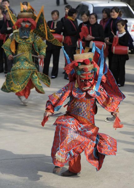 新晃县的非物质文化遗产（新晃县非遗有哪些：侗族傩戏）-第2张图片-八三百科