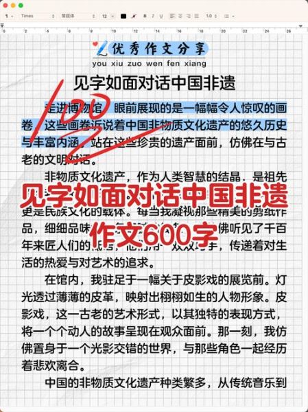非物质文化遗产遗产作文（非物质文化遗产作文600字怎么写）-第3张图片-八三百科