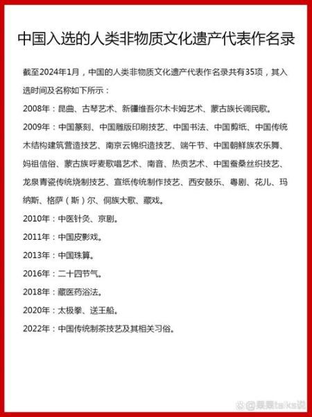 非物质文化遗产名录品牌（中国非遗名录品牌有哪些？）-第2张图片-八三百科